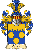 French Family Coat of Arms (v.23) for Caron