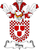 Coat of Arms from Scotland for Hay (Cadet of Pitfour)