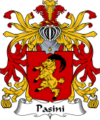 Italian Coat of Arms for Pasini