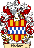 English or Welsh Family Coat of Arms (v.23) for Harlow (London and Northamptonshire)