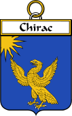 French Coat of Arms Badge for Chirac