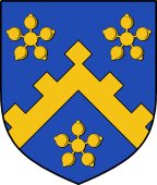 English Family Shield for Langholm (e)