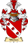 English Coat of Arms (v.23) for the family Werden
