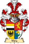 v.23 Coat of Family Arms from Germany for Mey