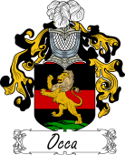 Araldica Italiana Coat of arms used by the Italian family Occa