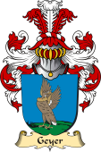 v.23 Coat of Family Arms from Germany for Geyer