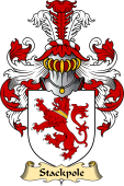 Welsh Family Coat of Arms (v.23) for Stackpole (of Pembrokeshire)