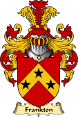 Welsh Family Coat of Arms (v.23) for Frankton (Daughter m. Madog Kynaston)