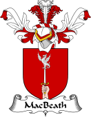 Coat of Arms from Scotland for MacBeath or MacBeth