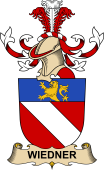 Republic of Austria Coat of Arms for Weidner (de Billerburg)