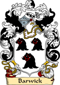 English or Welsh Family Coat of Arms (v.23) for Barwick (Essex, 1592)