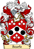 English or Welsh Family Coat of Arms (v.23) for Searle (London and Worcestershire)
