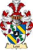 v.23 Coat of Family Arms from Germany for Leist