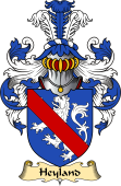 English Coat of Arms (v.23) for the family Heyland
