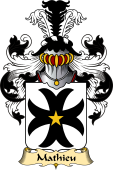 French Family Coat of Arms (v.23) for Mathieu II