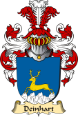 v.23 Coat of Family Arms from Germany for Deinhart
