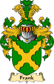 English Coat of Arms (v.23) for the family Frank (e)