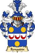 French Family Coat of Arms (v.23) for Renaudin