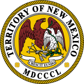 US State Seal for New Mexico 1887