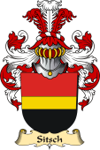 v.23 Coat of Family Arms from Germany for Sitsch