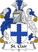 Scottish Coat of Arms for St. Clair