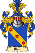 French Family Coat of Arms (v.23) for Rieu