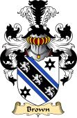 English Coat of Arms (v.23) for the family Brown
