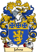 English or Welsh Family Coat of Arms (v.23) for Johns