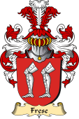v.23 Coat of Family Arms from Germany for Frese