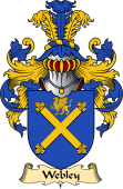 English Coat of Arms (v.23) for the family Webley