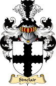 Scottish Family Coat of Arms (v.23) for Sinclair