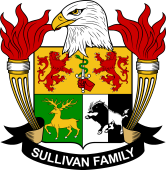 Coat of arms used by the Sullivan family in the United States of America