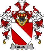 Irish Family Coat of Arms (v.25b) Folliott