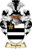 English Coat of Arms (v.23) for the family Twyford