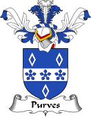 Coat of Arms from Scotland for Purves