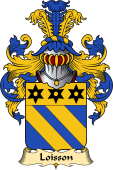 French Family Coat of Arms (v.23) for Loisson