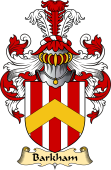 English Coat of Arms (v.23) for the family Barkham