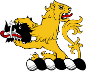 Family crest from Ireland for Evans (Lord Carbery)