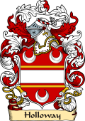 English or Welsh Family Coat of Arms (v.23) for Holloway (Maydenhatch, Berkshire)