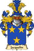 French Family Coat of Arms (v.23) for Jacquelin