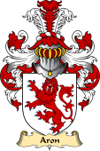 Welsh Family Coat of Arms (v.23) for Aron (Sir Aron Ap Bledri)
