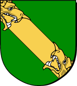 Spanish Family Shield for Andrada