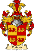 Welsh Family Coat of Arms (v.23) for Dafydd (AP LLYWELYN -Lord of Denbighshire)