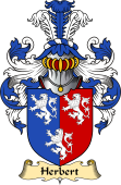 English Coat of Arms (v.23) for the family Herbert