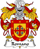 Portuguese Coat of Arms for Romano
