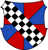 German Family Shield for Rosenkrantz