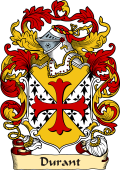 English or Welsh Family Coat of Arms (v.23) for Durant