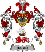 Irish Family Coat of Arms (v.25b) Toomey or O'Twomey