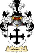 English Coat of Arms (v.23) for the family Swinnerton