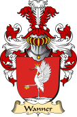 v.23 Coat of Family Arms from Germany for Wanner